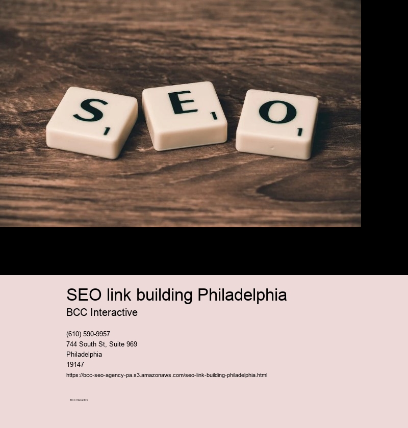SEO link building Philadelphia